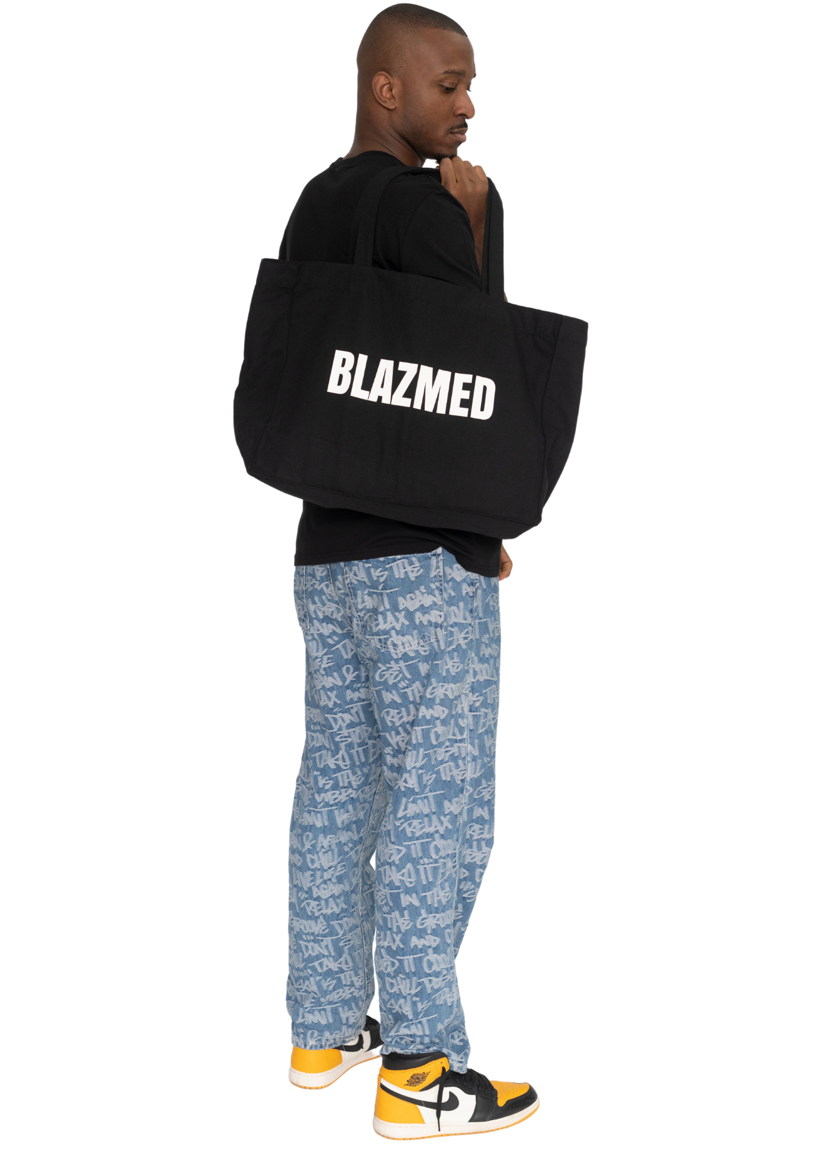 BOLSA TELA BLAZMED BLACK