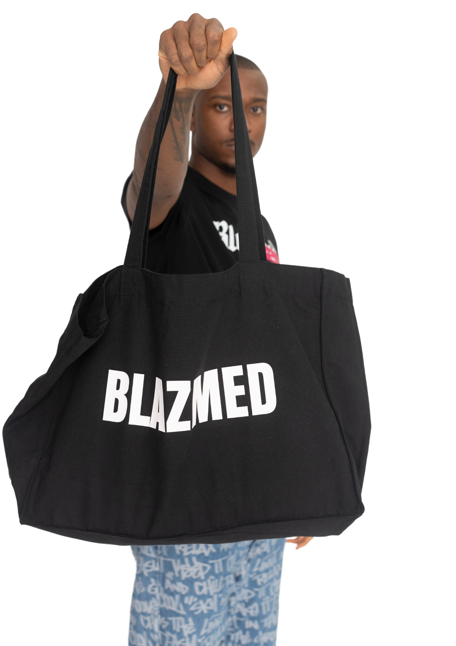BOLSA TELA BLAZMED BLACK